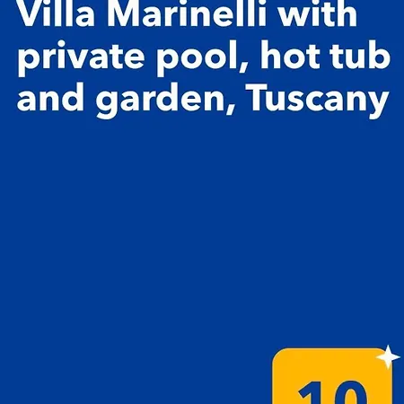 Villa Marinelli With Private Pool, Hot Tub And Garden, Tuscany Castel Focognano